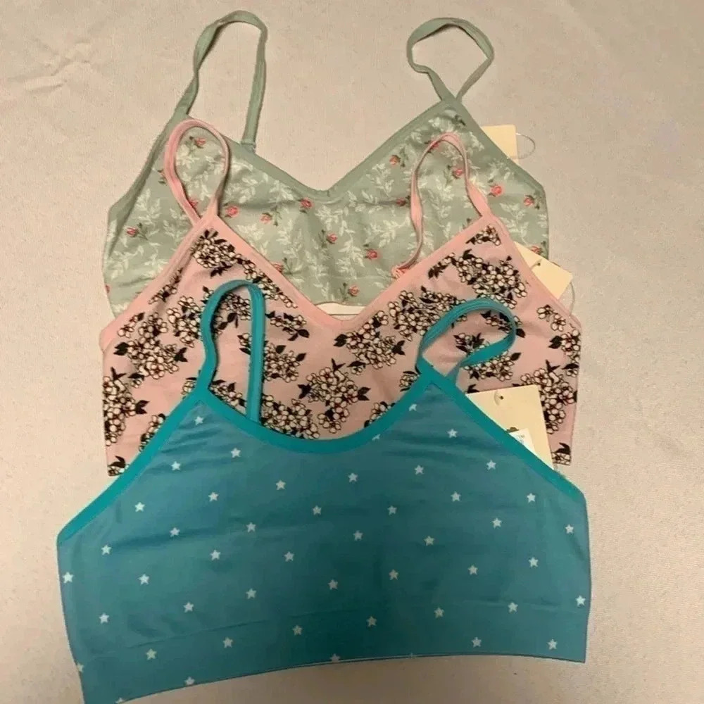 Tucker +Tate Girls Bras, Size L (14). NWT.